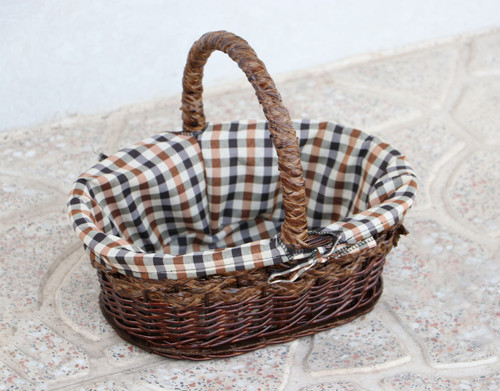 جا میوه بیضی دسته دار